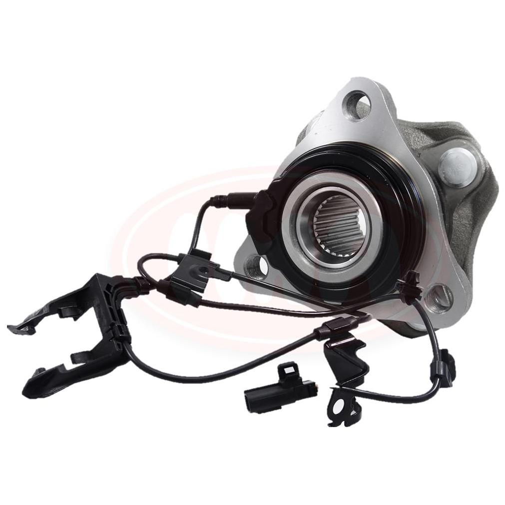 Cubo de Roda Dianteiro Esquerdo 4 Furos com Rolamento e ABS - IMA - AL-568