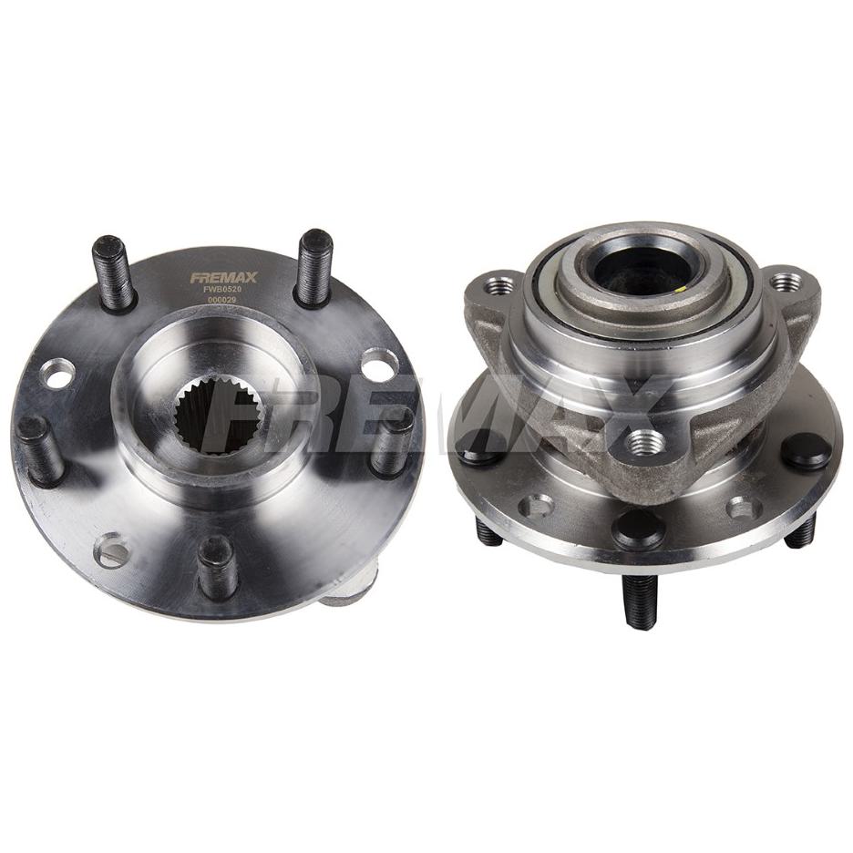Cubo de Roda Dianteiro 5 Furos com Rolamento sem ABS para Chevrolet Blazer e S10 - Fremax - FWB0520