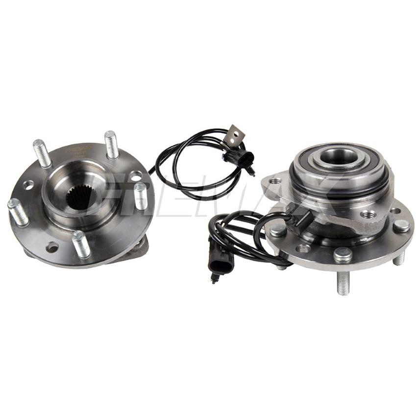 Cubo de Roda Dianteiro 5 Furos com Rolamento e ABS para Chevrolet Blazer e S10 - Fremax - FWB0531