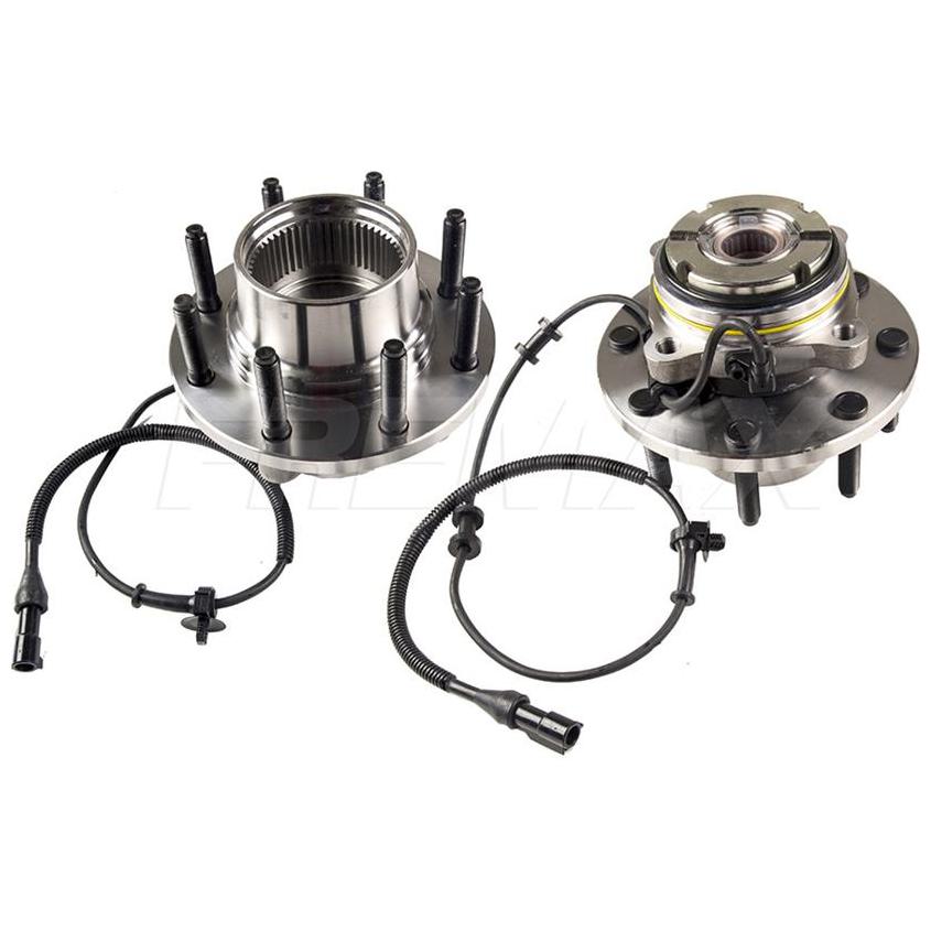 Cubo de Roda Dianteiro 8 Furos com Rolamento e ABS para Ford F-250 e F-4000 - Fremax - FWB0537
