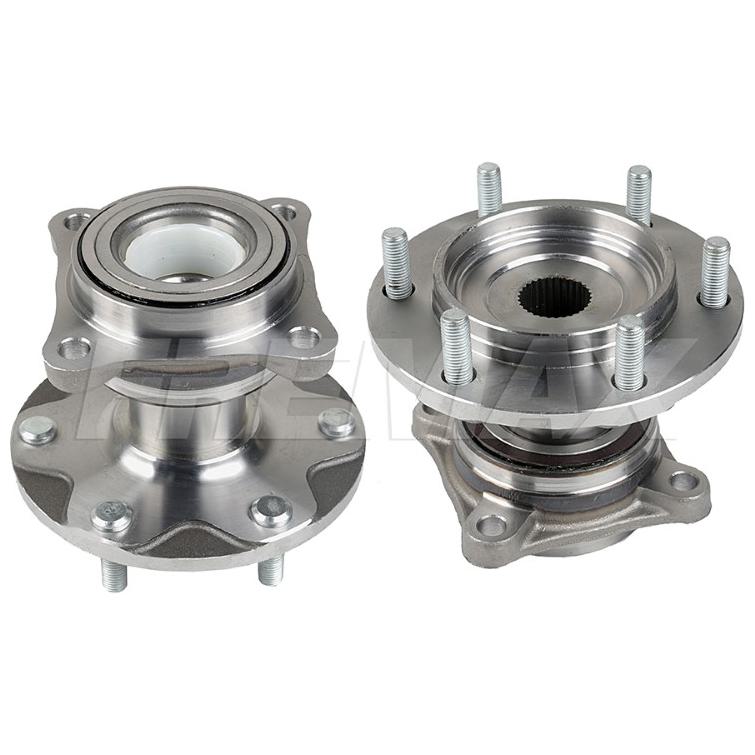 Cubo de Roda Dianteiro 6 Furos com Rolamento e ABS para Toyota Hilux e Hilux SW4 - Fremax - FWB0568KT