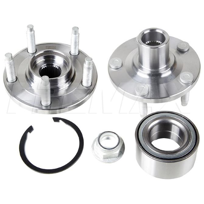 Cubo de Roda Dianteiro Direito ou Esquerdo 5 Furos com Rolamento sem ABS para Ford Edge - Fremax - FWB0686KT