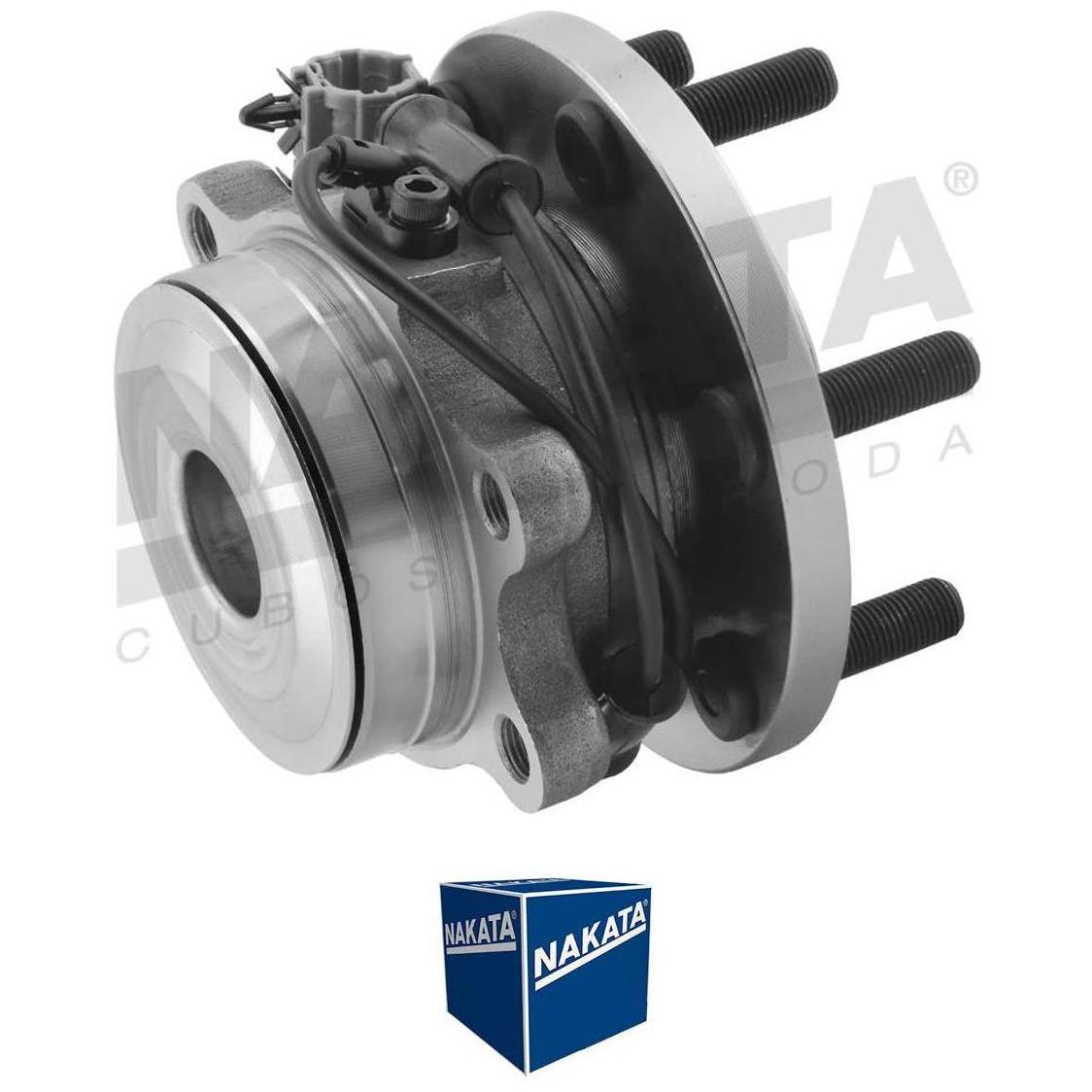 Cubo de Roda Dianteiro Direito ou Esquerdo para Nissan Frontier - Nakata - NKF 8130