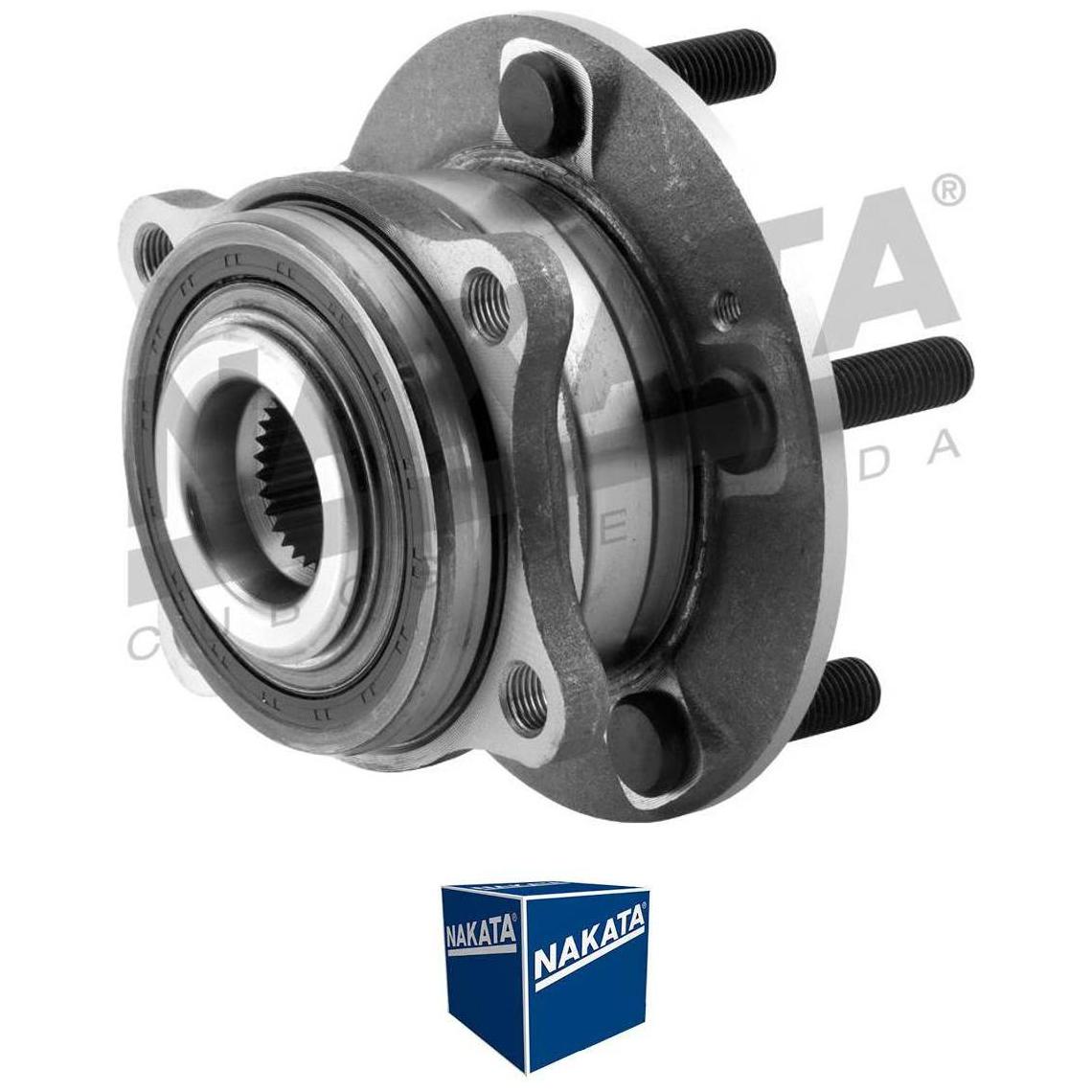Cubo de Roda Dianteiro 30 Dentes para Hyundai Santa Fé e KIA Sorento - Nakata - NKF 8137