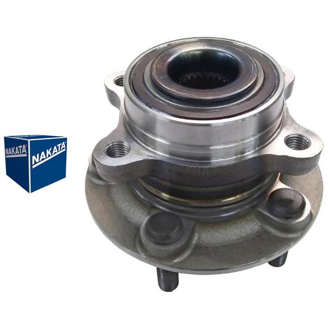 Cubo de Roda Dianteiro Direito ou Esquerdo 5 Furos 27 Dentes para Ford Fusion - Nakata - NKF 8232