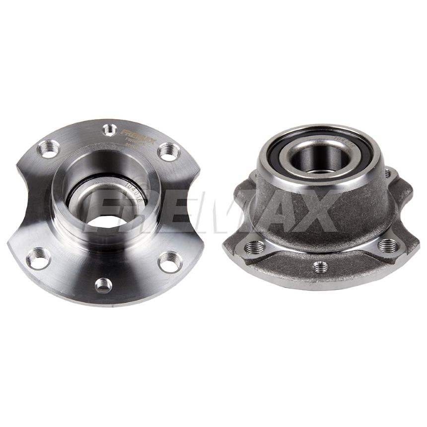 Cubo de Roda Traseiro Direito ou Esquerdo 4 Furos com Rolamento sem ABS - Fremax - FWB0515
