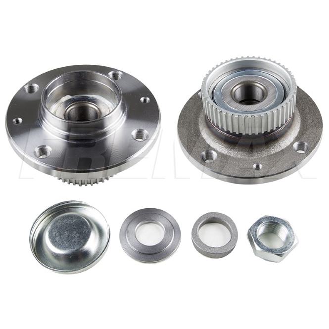 Cubo de Roda Traseiro 4 Furos com Rolamento e ABS para Peugeot 206 e 206 SW - Fremax - FWB0765