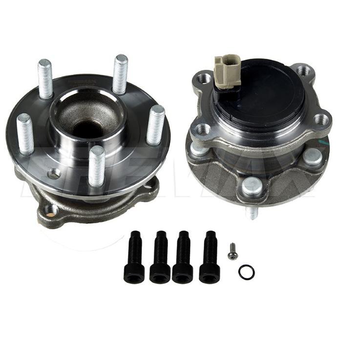 Cubo de Roda Traseiro Direito ou Esquerdo 5 Furos com Rolamento e ABS para Volvo V40 - Fremax - FWB0839
