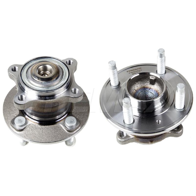 Cubo de Roda Traseiro Direito ou Esquerdo 4 Furos com Rolamento sem ABS para Chevrolet Cobalt - Fremax - FWB0970