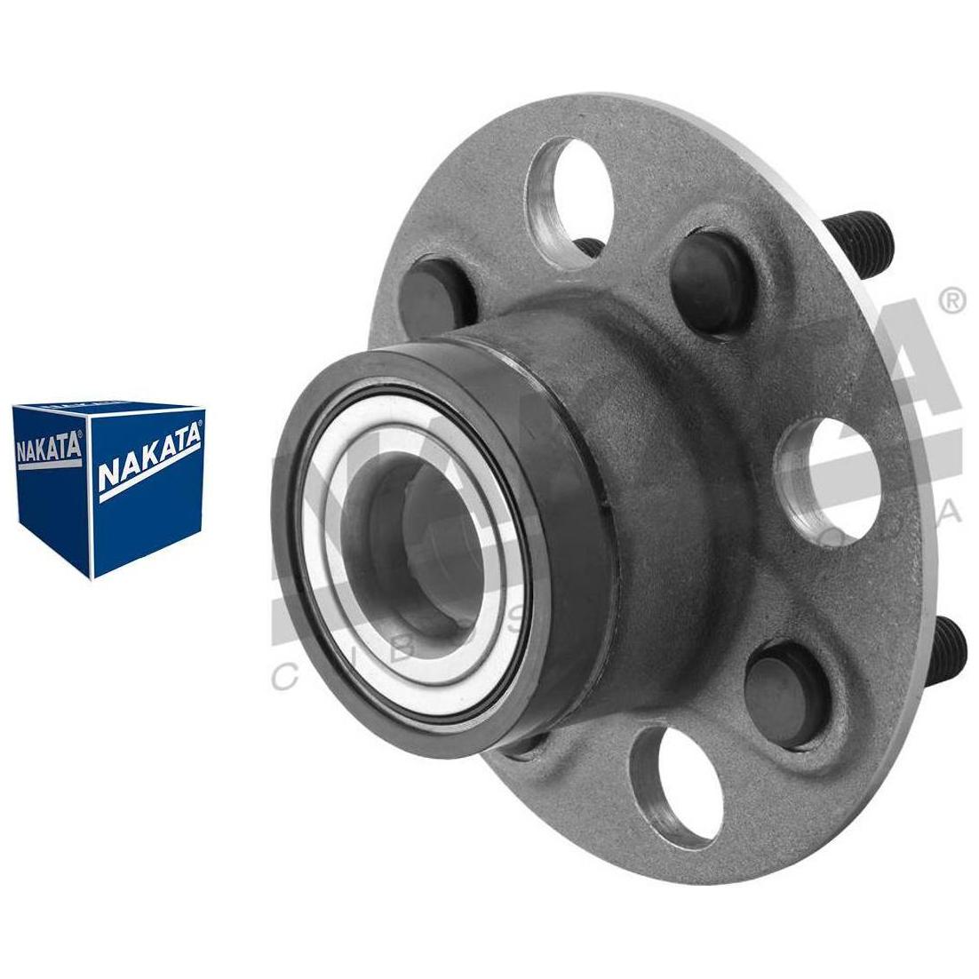 Cubo de Roda Traseiro Direito ou Esquerdo para Honda City e FIT - Nakata - NKF 8138