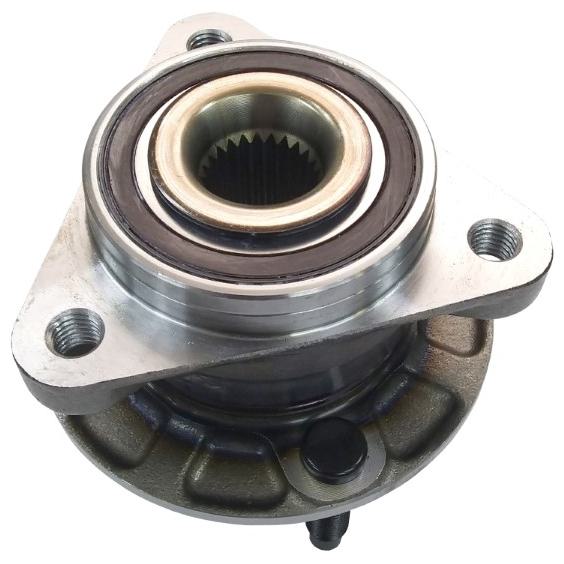 Cubo de Roda Dianteiro Direito ou Esquerdo 4 Furos 25 Dentes com Rolamento - Cobra Automotiva - CR-540