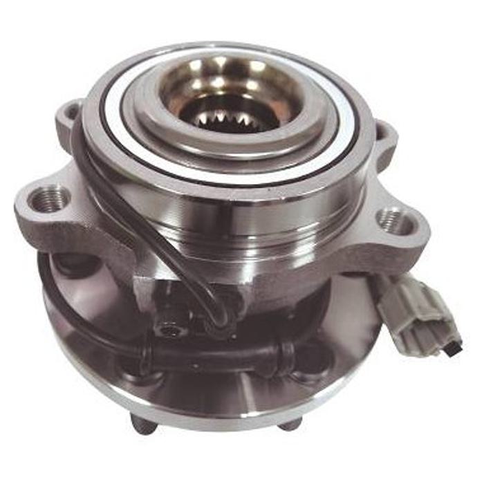Cubo de Roda Dianteiro Direito ou Esquerdo 6 Furos 29 Dentes com Rolamento para Nissan Frontier - Cobra Automotiva - CR-837