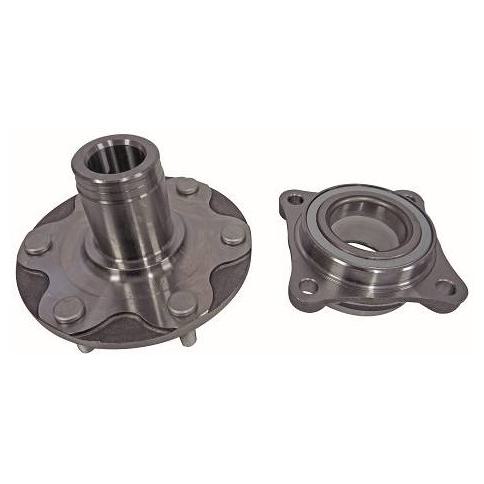 Cubo de Roda Dianteiro Direito ou Esquerdo 6 Furos 30 Dentes com Rolamento e Mancal para Toyota Hilux - Cobra Automotiva - CR-726 C