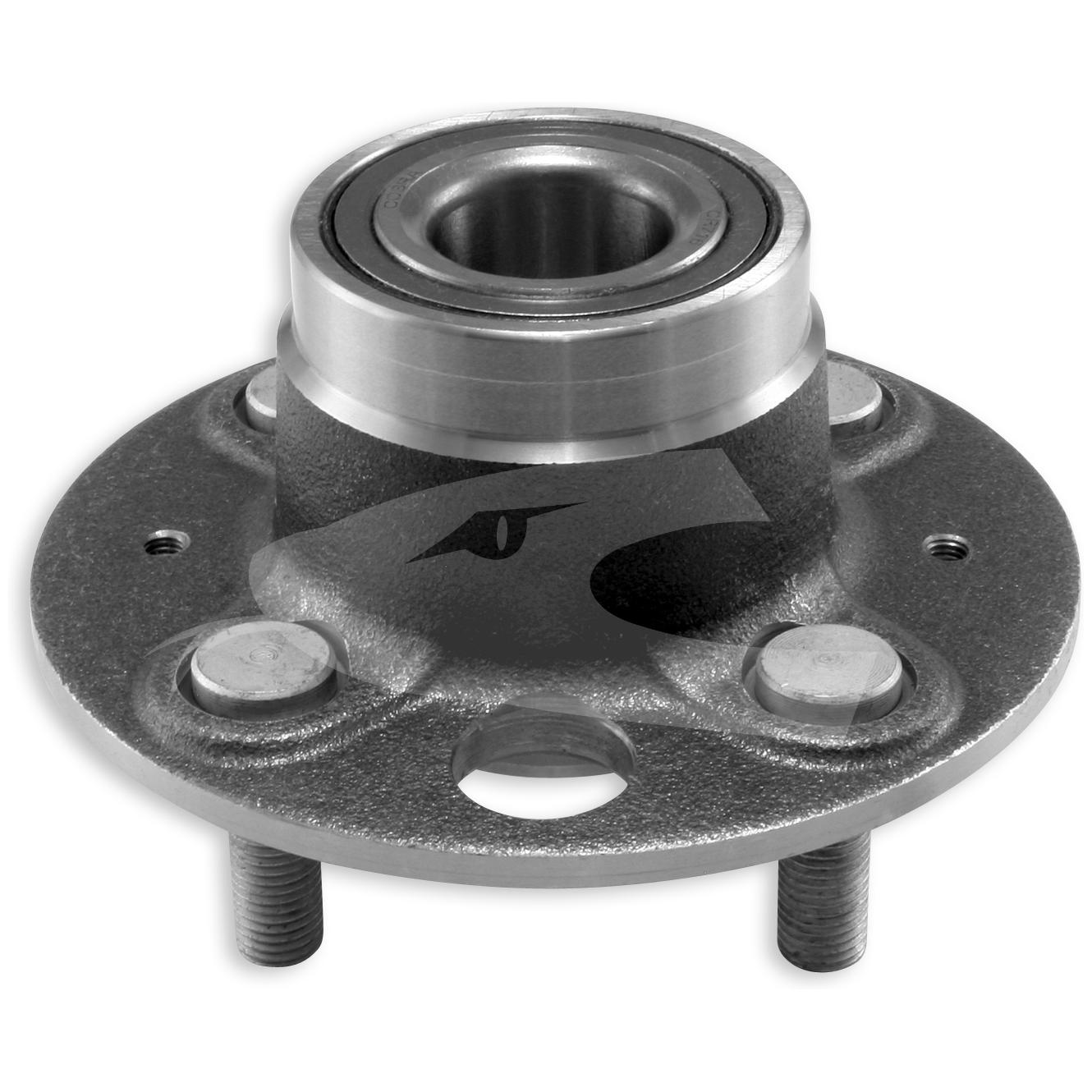 Cubo de Roda Traseiro Direito ou Esquerdo com Rolamento para Honda Civic - Cobra Automotiva - CR-716 C