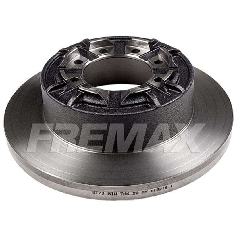 Disco de Freio Sólido Traseiro 1 Unidade - Fremax - BD8773