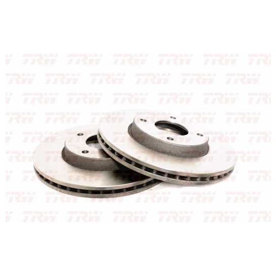 Par Disco de Freio para Nissan Sentra - TRW - RCDI08140