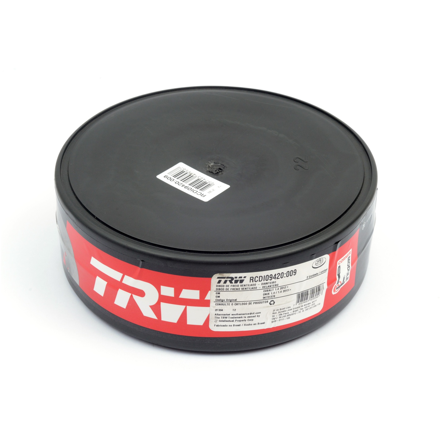 Par Disco de Freio Dianteiro - TRW - RCDI09420
