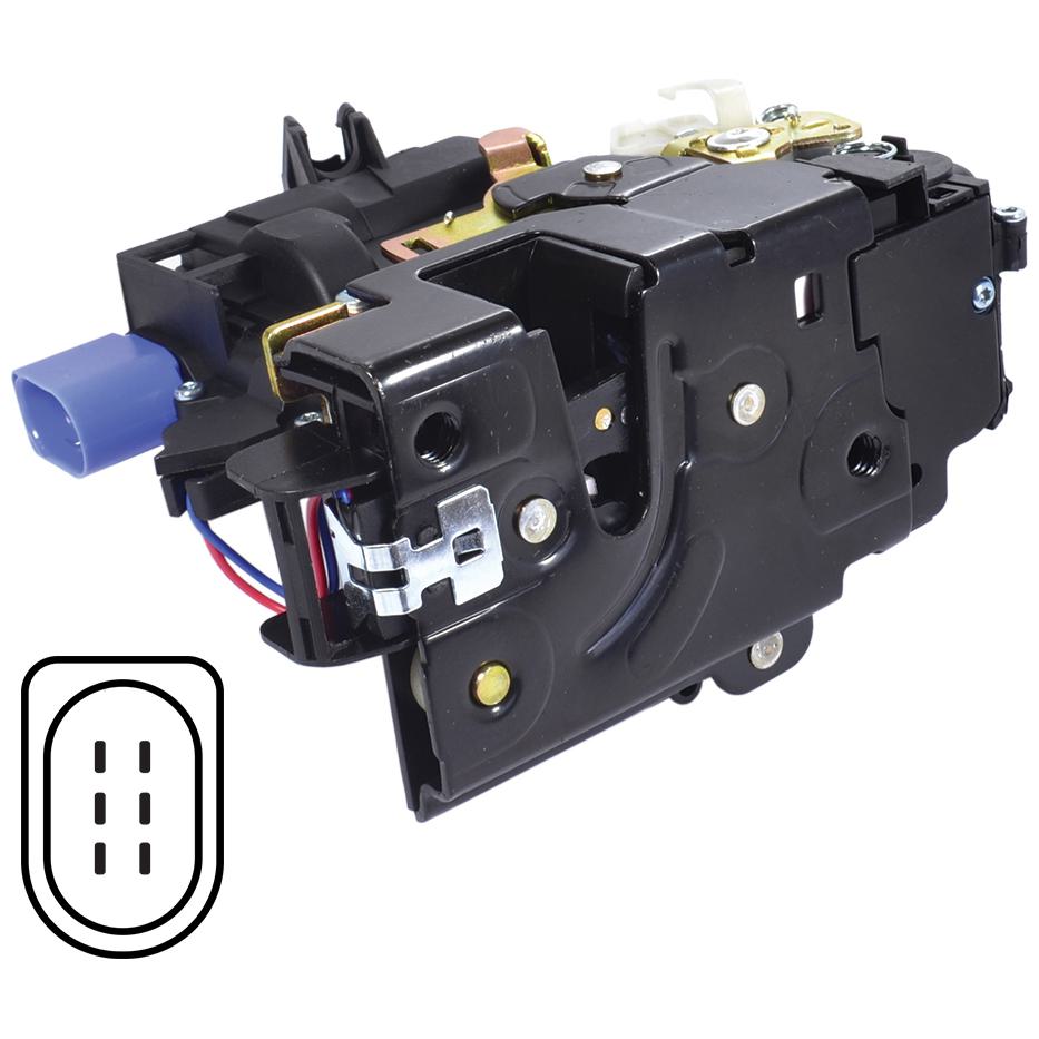 Fechadura da Porta Traseira para Volkswagen Polo - Universal Automotive - 21195