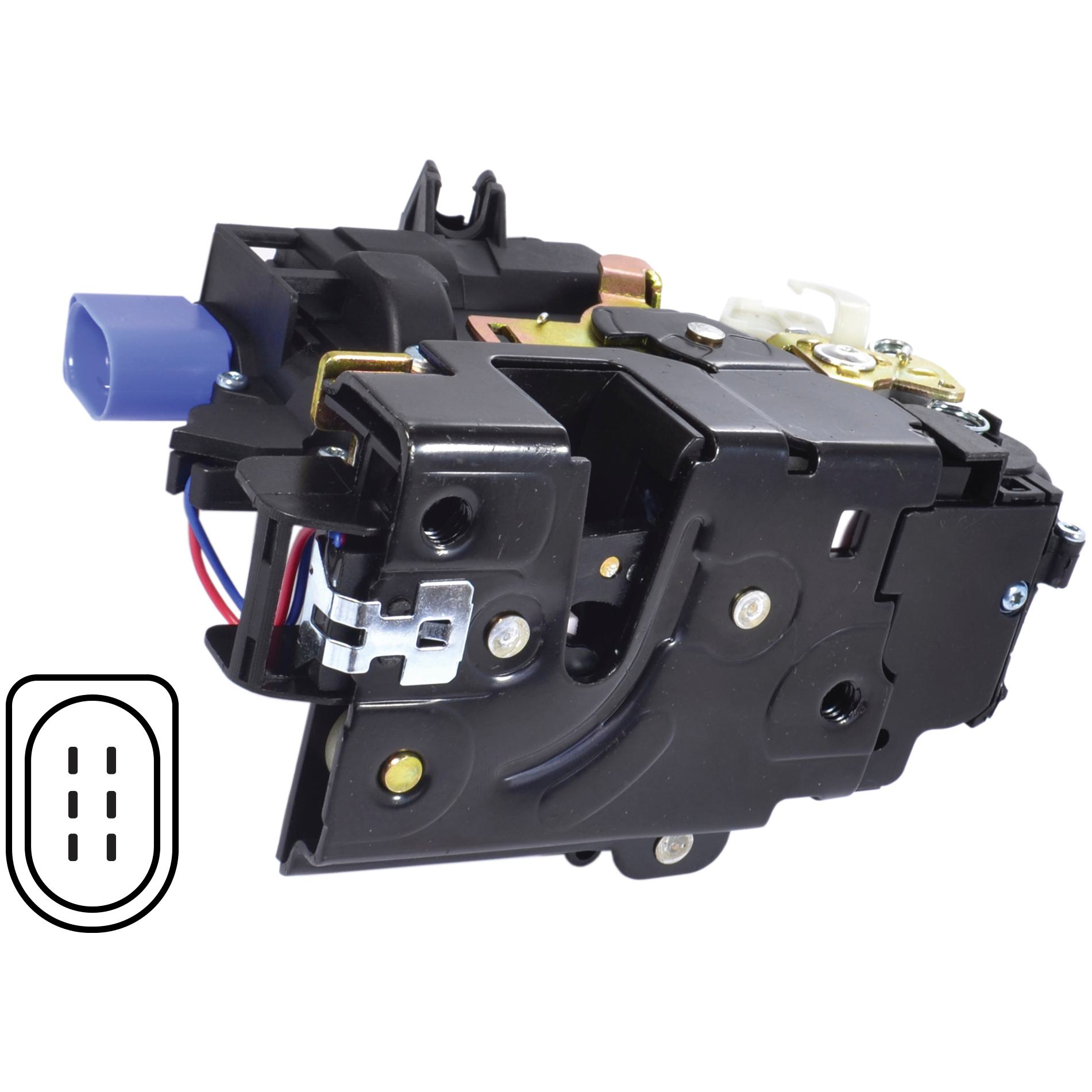 Fechadura da Porta Traseira para Volkswagen Polo - Universal Automotive - 21196