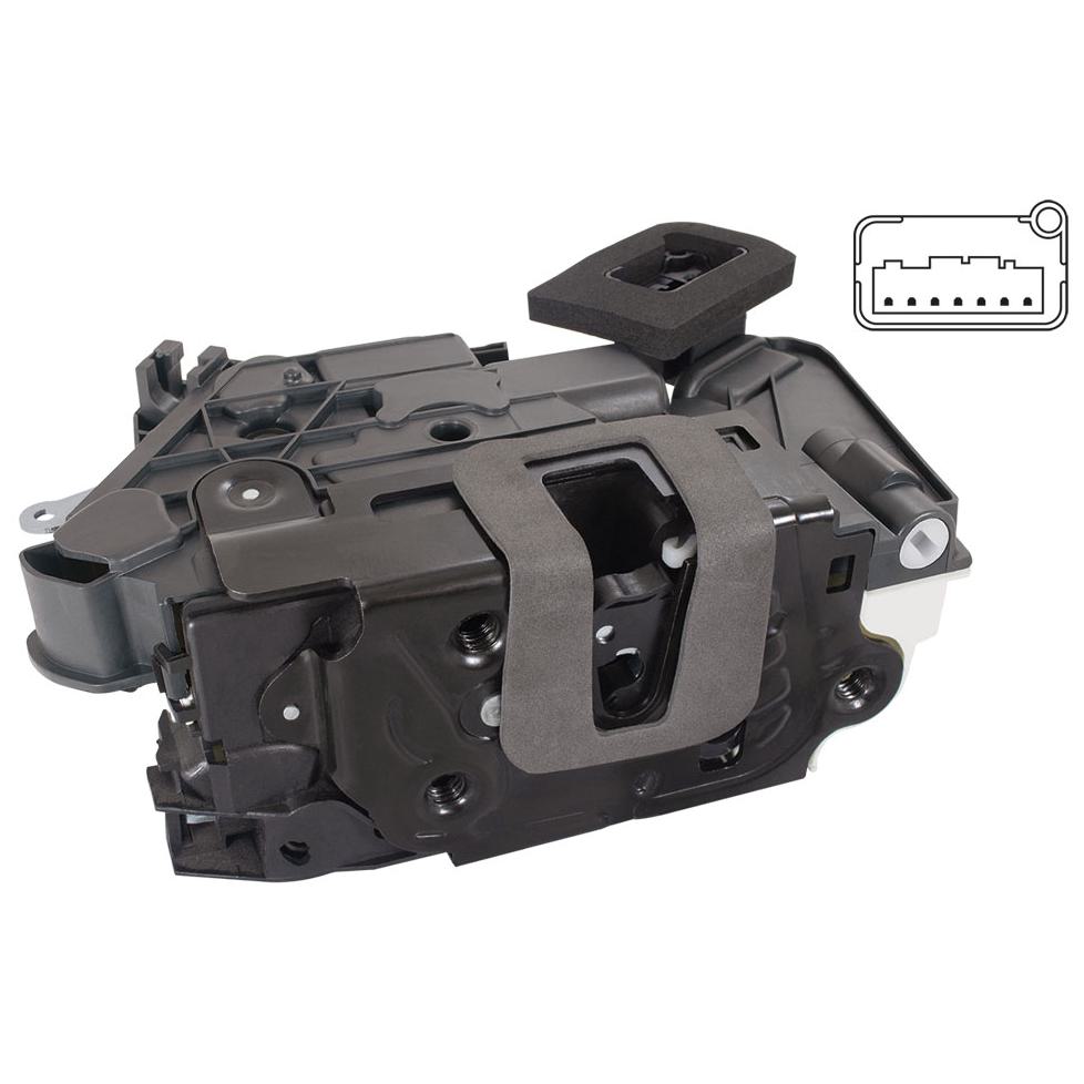 Fechadura Elétrica da Porta Dianteira para Volkswagen Jetta - Universal Automotive - 22324
