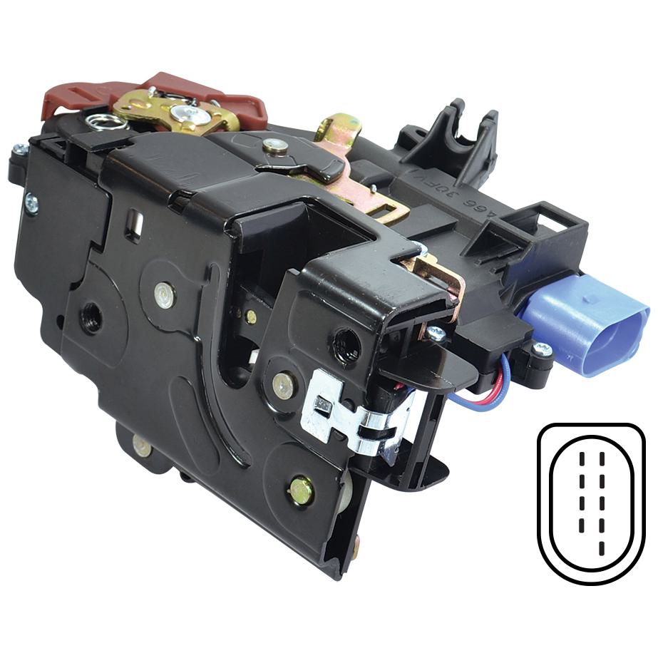 Fechadura Elétrica da Porta Dianteira para Volkswagen Jetta - Universal Automotive - 23137