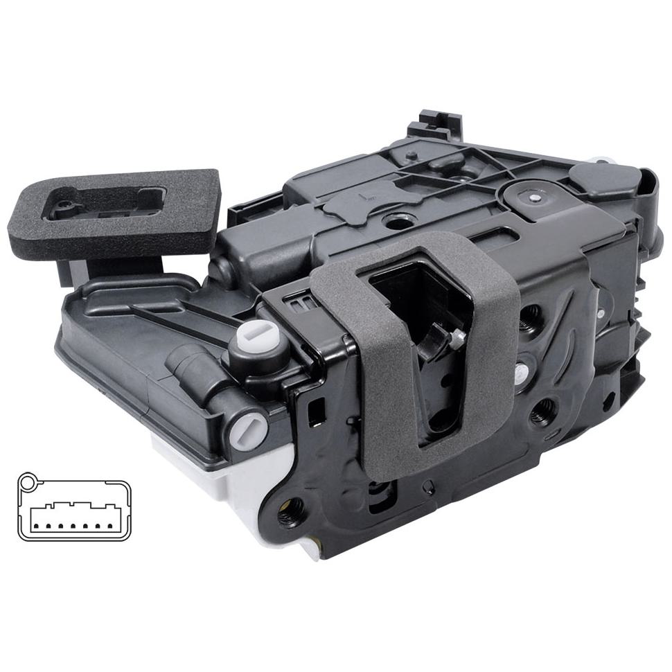 Fechadura Elétrica da Porta Traseira para Volkswagen Jetta - Universal Automotive - 22327