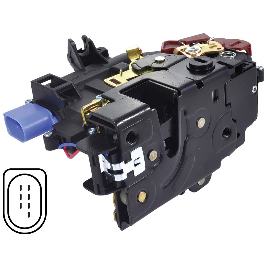 Fechadura Elétrica da Porta Traseira para Volkswagen Jetta - Universal Automotive - 23139