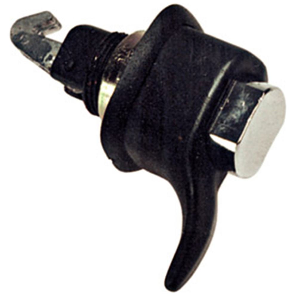 Fecho do Porta-Luvas - Preto - S/Chave - Universal - 50139