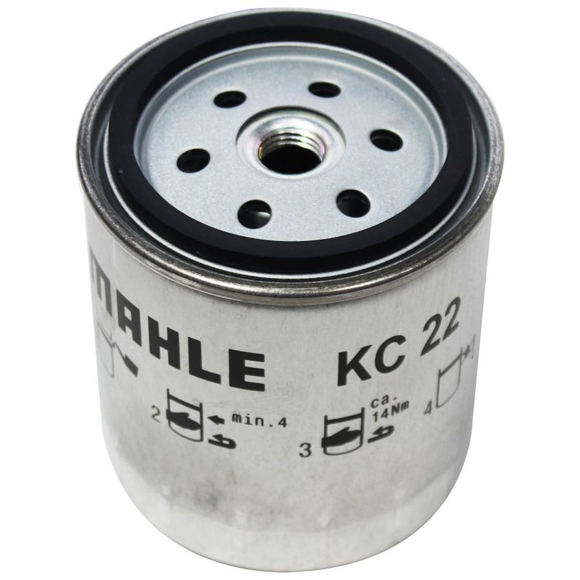 Filtro Blindado de Combustível para Mercedes-Benz Mb 180 - Mahle Metal Leve - KC22