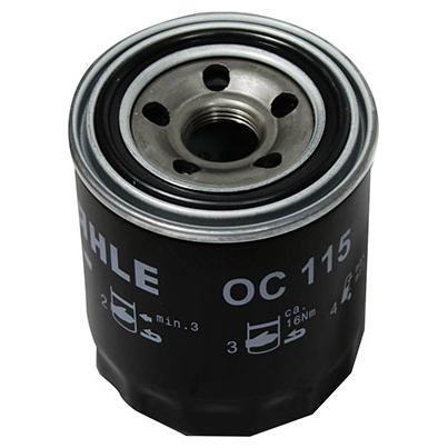 Filtro Blindado de Óleo Lubrificante - Mahle Metal Leve - OC115