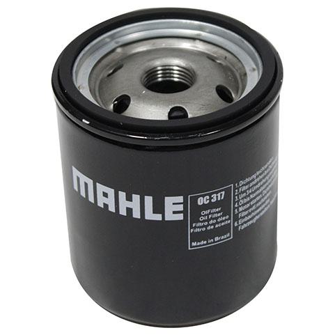Filtro Blindado de Óleo Lubrificante - Mahle Metal Leve - OC317