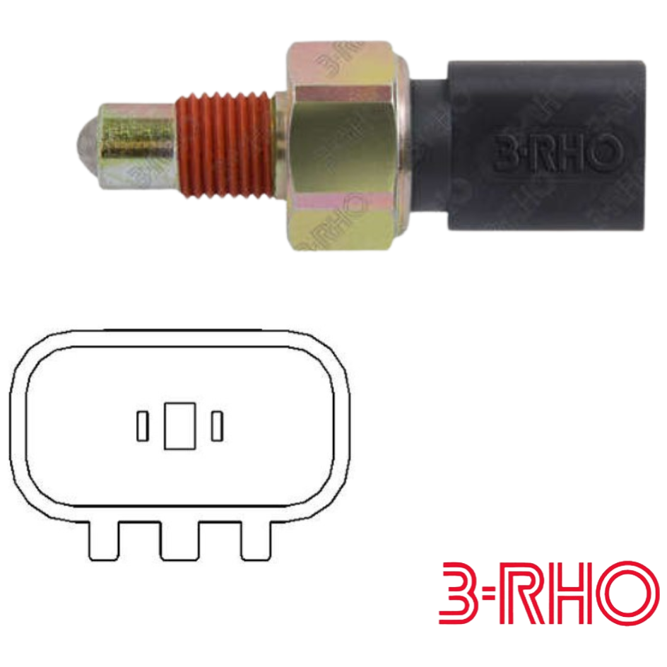 Interruptor da Luz da Ré - M14 x 1.5 - 3-RHO - 44102