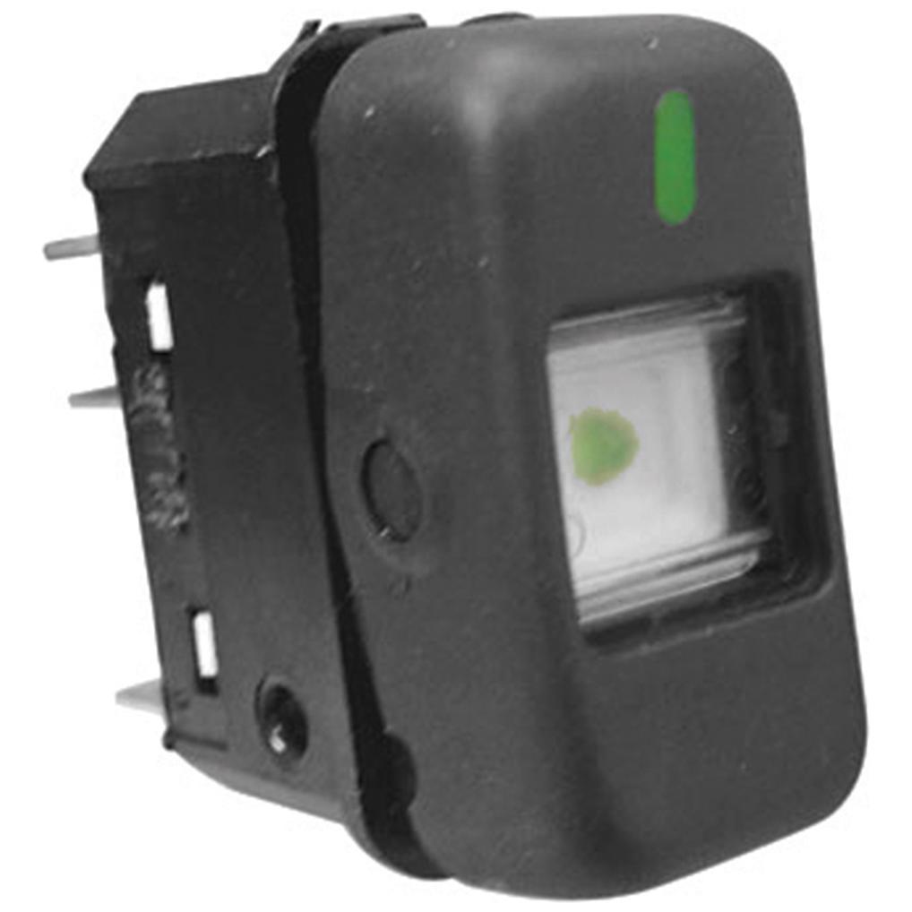 Interruptor Tecla - 12V - Preto - Universal - 90471