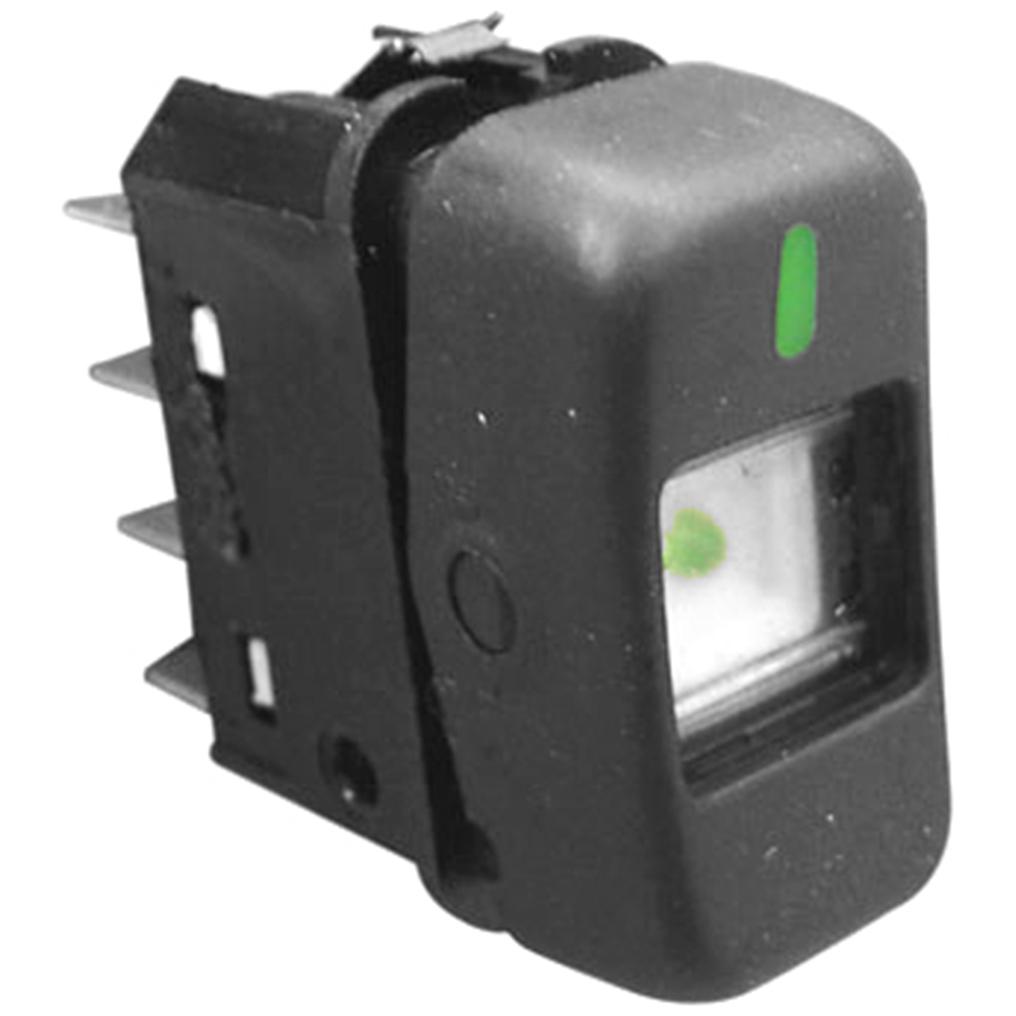 Interruptor Tecla - 24V - Preto - Universal - 90475
