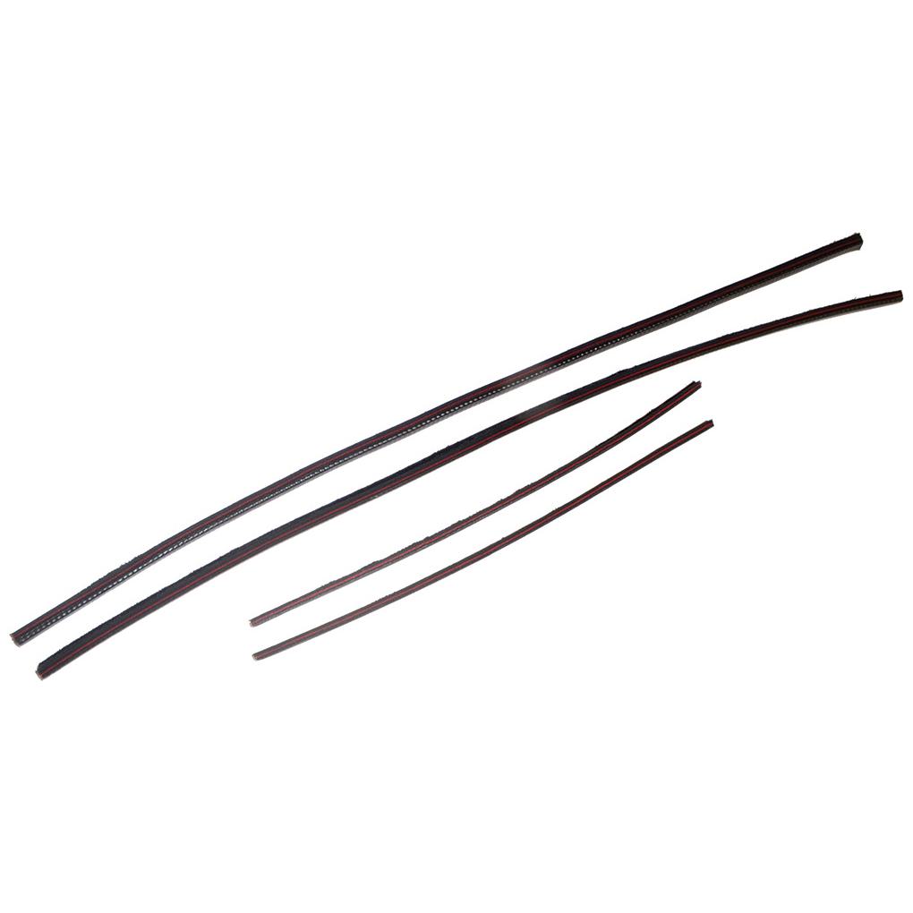 Jogo de Canaletas da Coluna da Porta para Volkswagen Fusca - Uniflex - 37496
