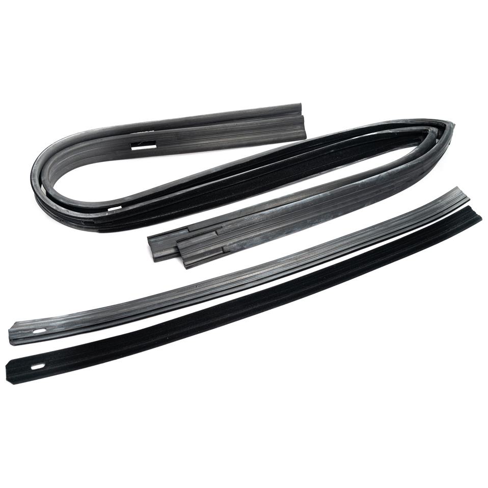 Jogo de Canaletas da Porta para Volkswagen Santana - Uniflex - 37539