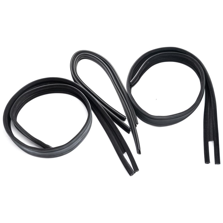 Jogo de Canaletas da Porta para Chevrolet Chevy 500 e Marajó - Uniflex - 38052
