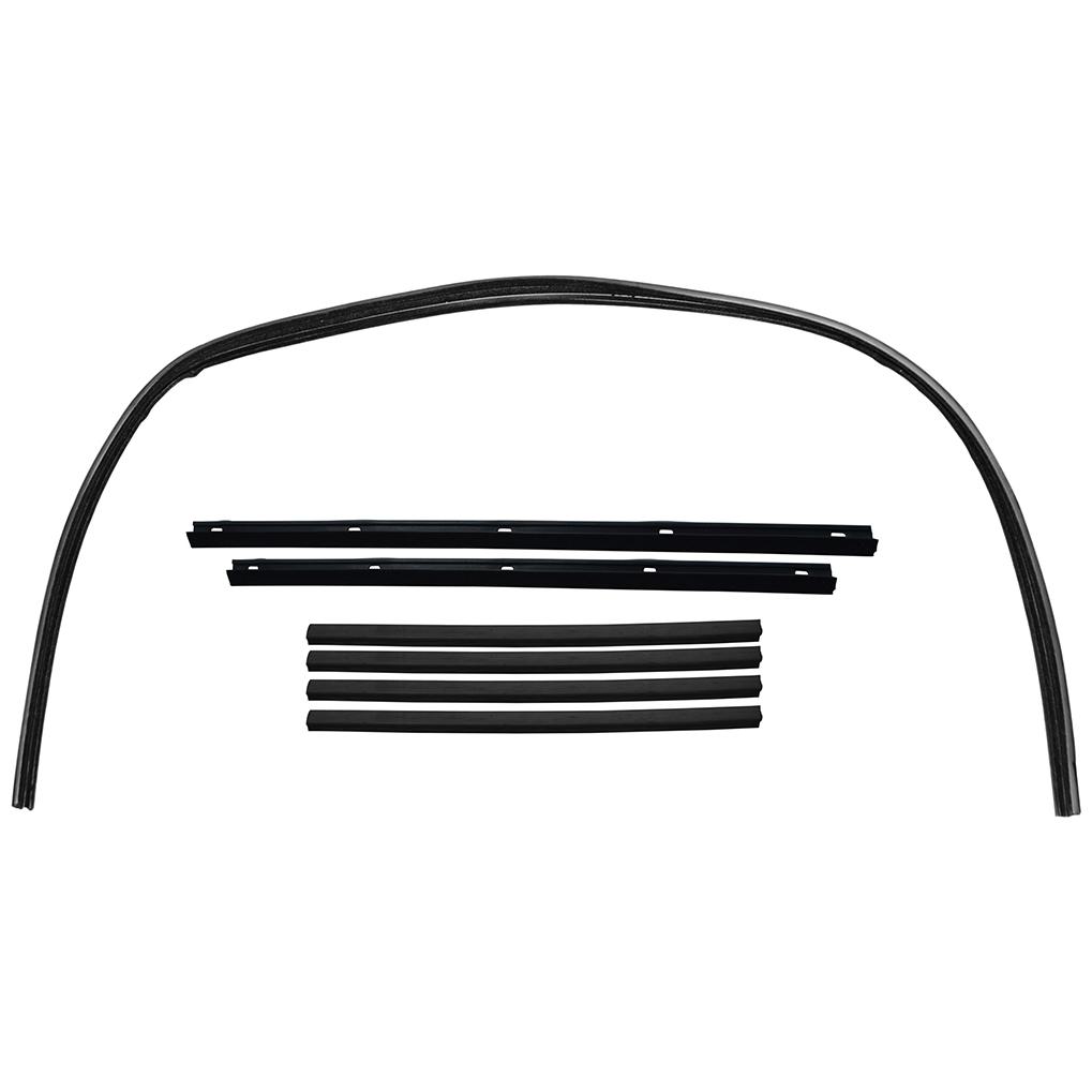 Jogo de Canaletas da Porta para Chevrolet Monza Hatch - Uniflex - 38053