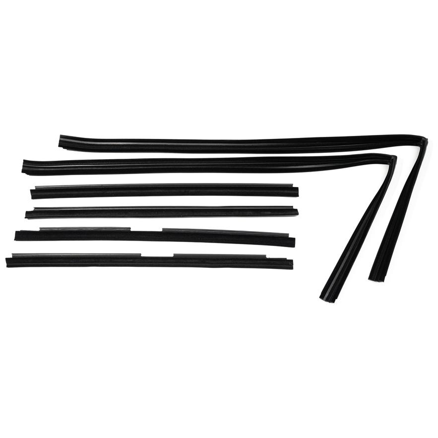 Jogo de Canaletas da Porta para Fiat Fiorino e Uno - Uniflex - 39054