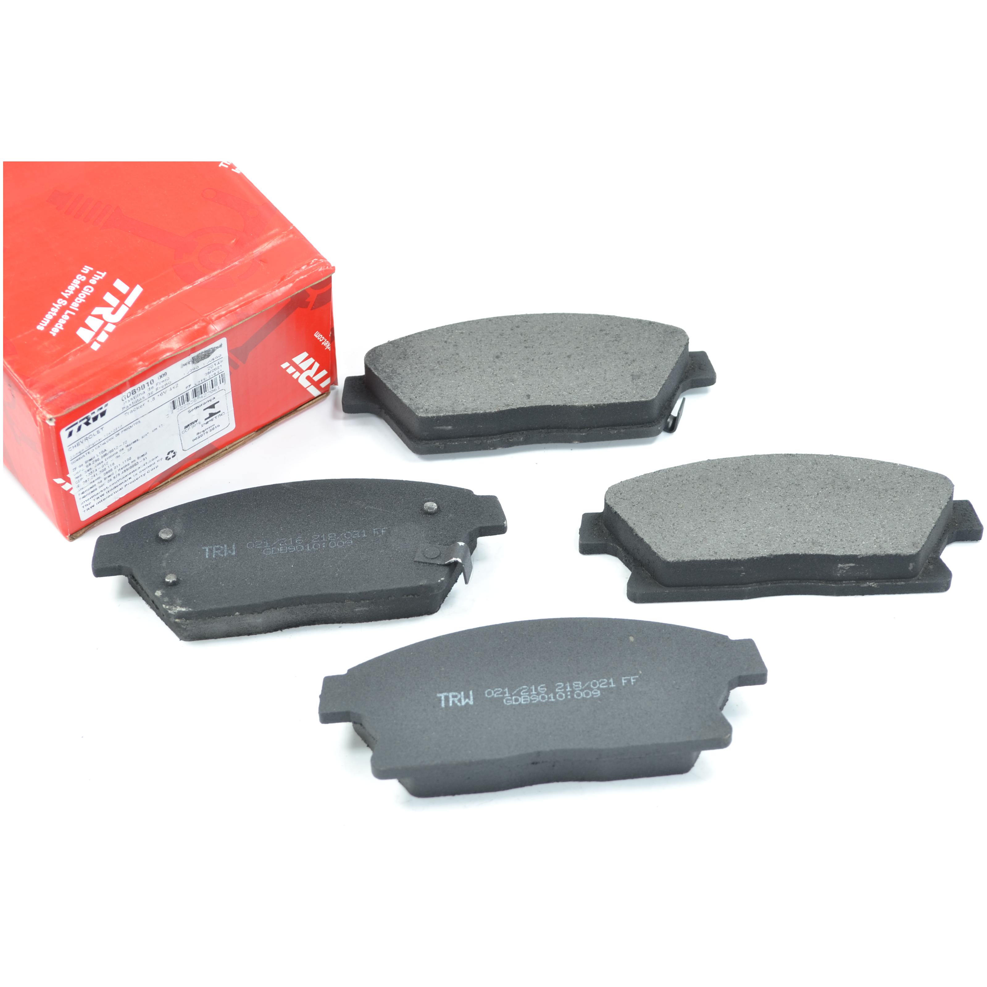 Jogo Pastilhas de Freio Dianteira para Chevrolet Tracker - TRW - GDB9010