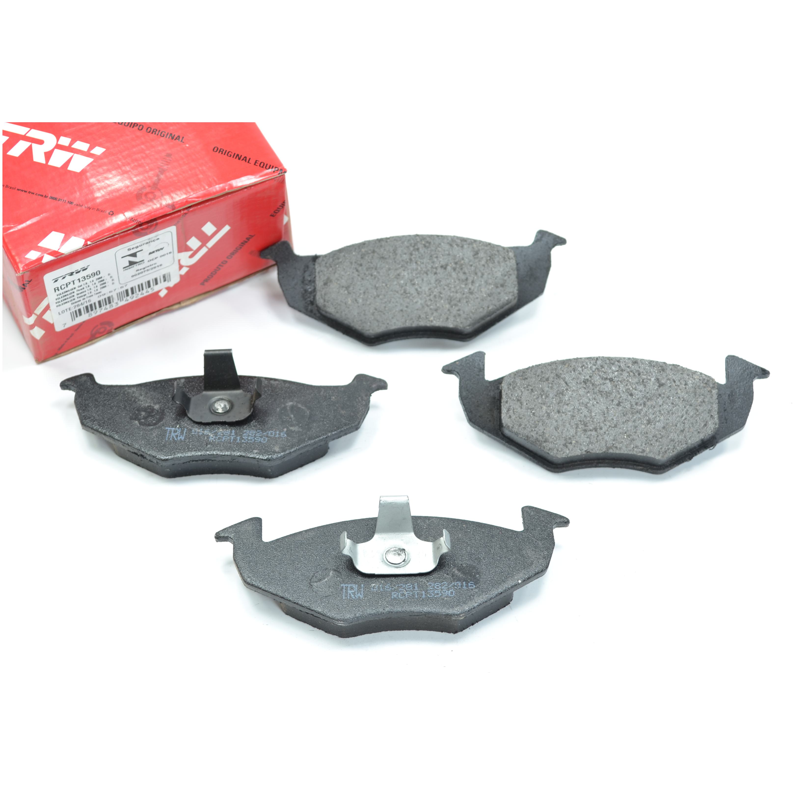 Jogo Pastilhas de Freio Dianteira para Volkswagen Gol - TRW - RCPT13590