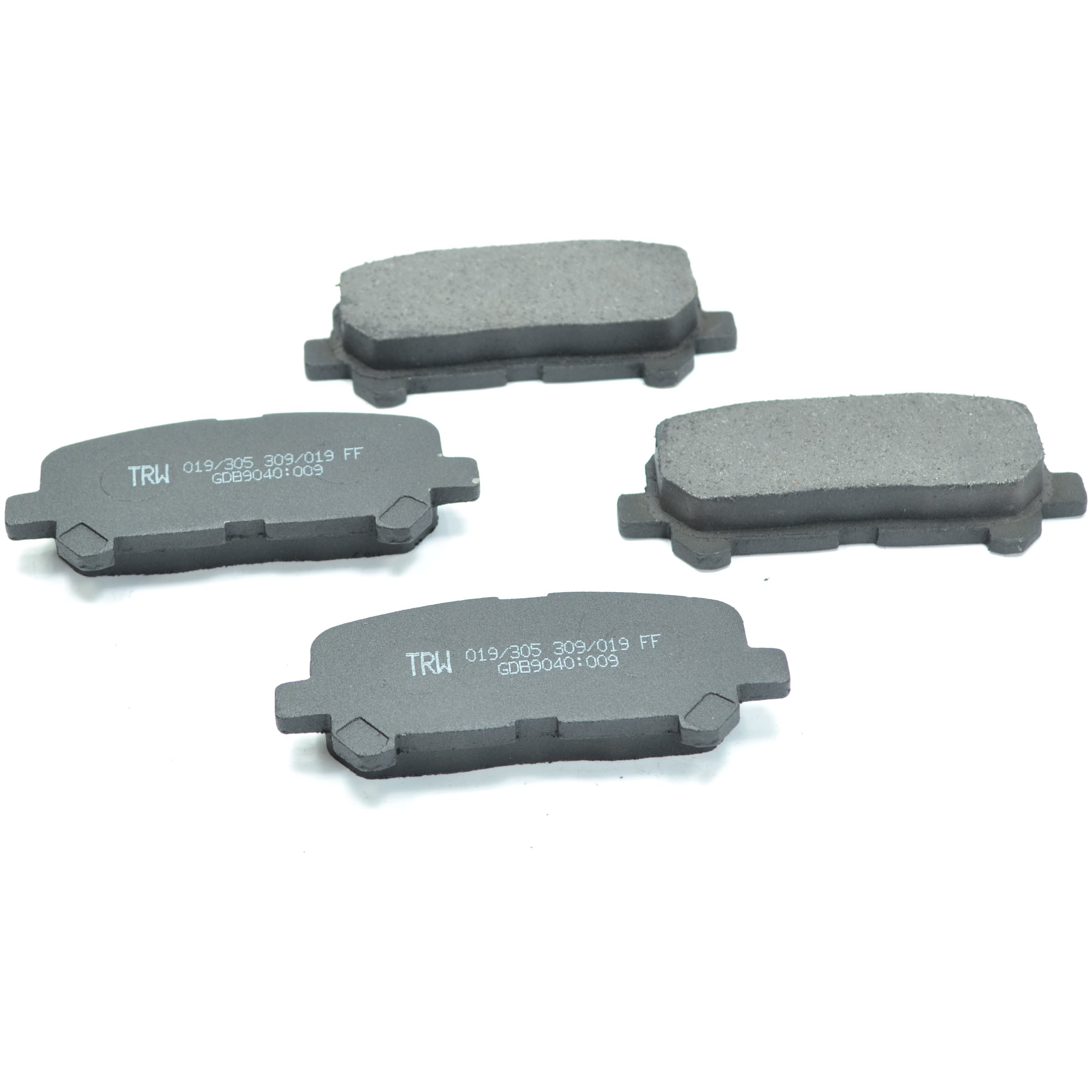 Jogo Pastilhas de Freio Traseira para Chevrolet Trailblazer - TRW - GDB9040