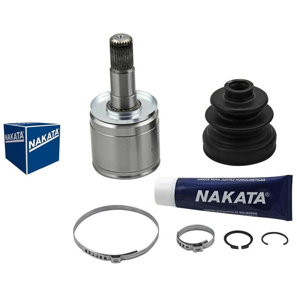 Junta Homocinética Dianteira Esquerda para Mitsubishi L200 - Nakata - NJH12-122D