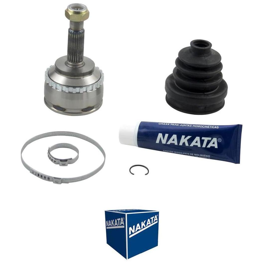 Junta Homocinética Dianteira Esquerda para Renault Clio e Clio Sedan - Nakata - NJH34-0273