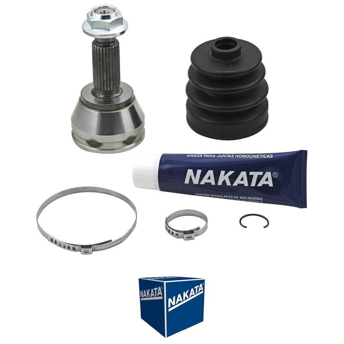 Junta Homocinética Roda Esquerdo para Ford Fiesta e Fiesta Sedan - Nakata - NJH34-1446