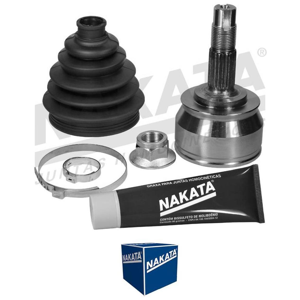Junta Homocinética Roda para Fiat Punto - Nakata - NJH11-1409