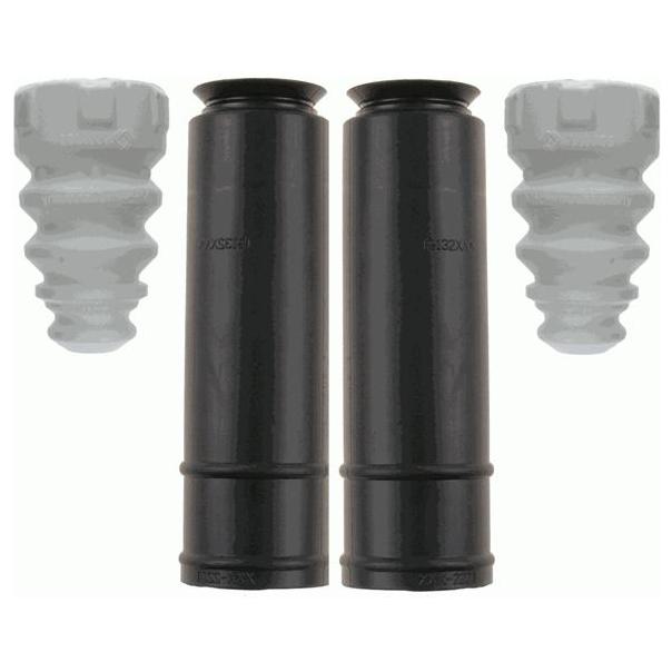 Par de Kit Coifa Batente Reparo Amortecedor para Audi A3 - Sachs - 900 234