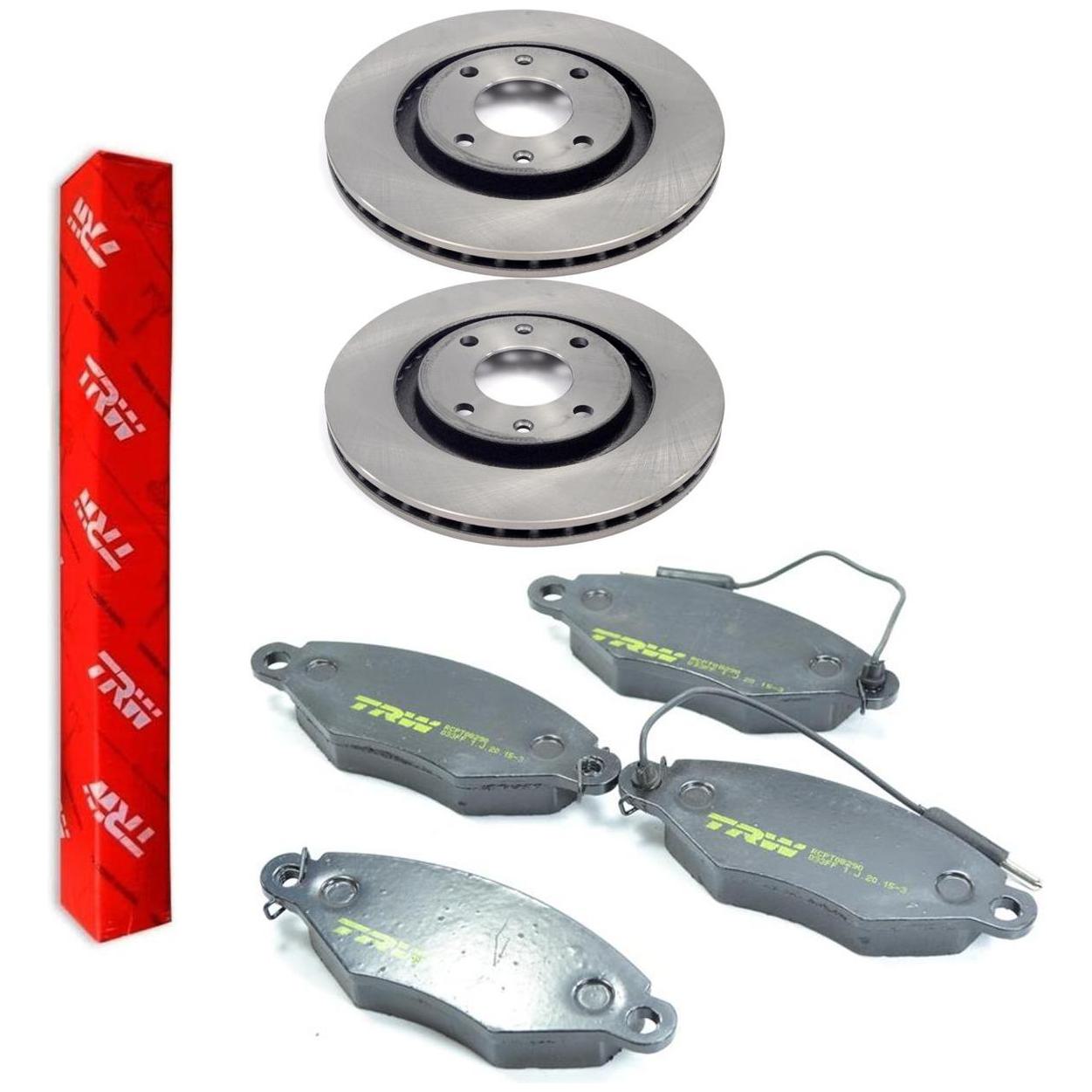Kit Disco e Pastilha Dianteiro - TRW - RCDI01370 - RCPT08290