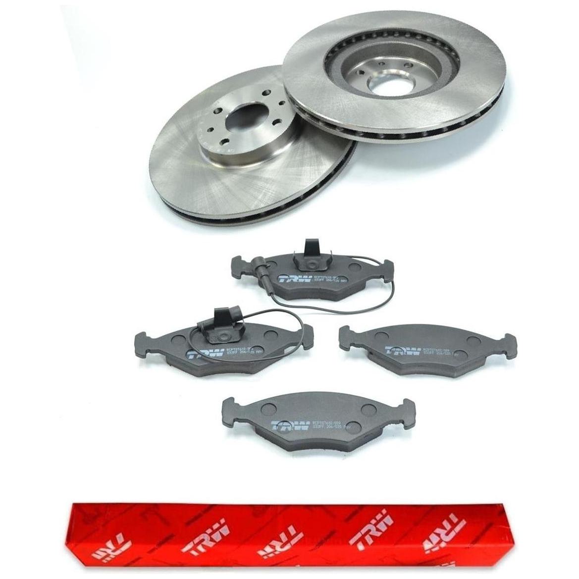 Kit Disco e Pastilha Dianteiro - TRW - RCDI01600 - RCPT07610