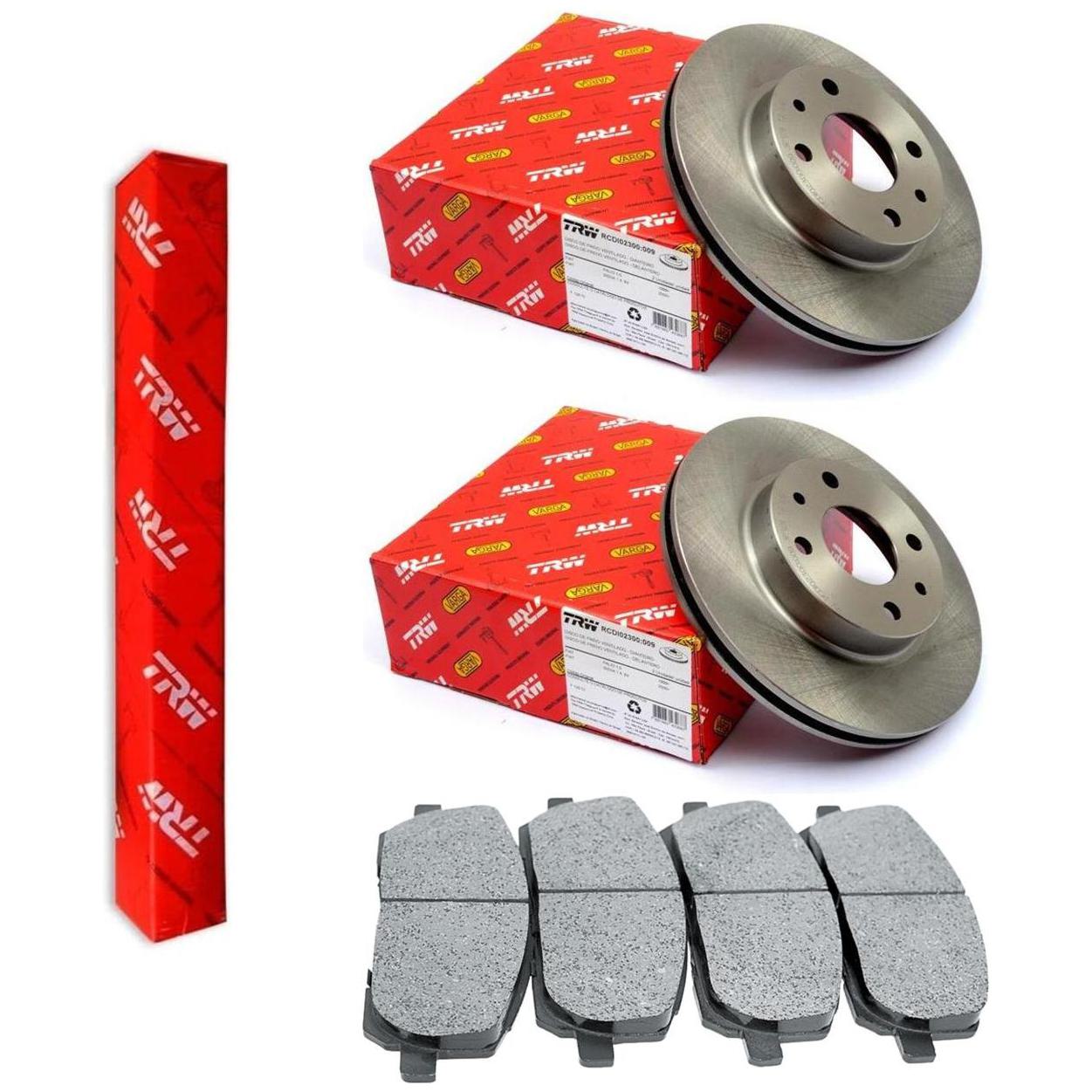 Kit Disco e Pastilha Dianteiro - TRW - RCDI02300 - RCPT07630